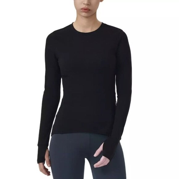 SPYDER Active Women XL Long Sleeve Pullover Activewear Pocket Shirt Thumb Hole - Picture 1 of 8